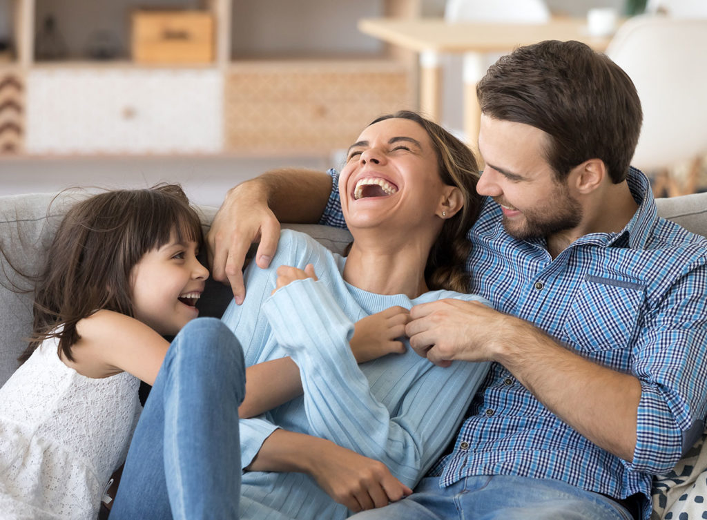 a family whose future is secure because they are insured maryville illinois